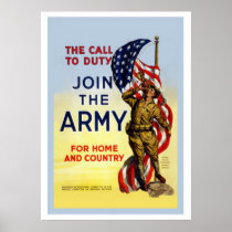 The Call To Duty-Join The Army posters