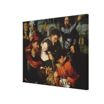 The Calling of St. Matthew Canvas Print