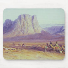 The Camel Train, Condessi, Mount Sinai, 1848 Mouse Pads
