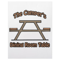 The campers dining room table letterhead