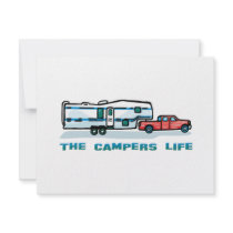 The Campers Life invitations