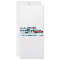 The Campers Life Rack Card Design