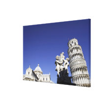 The Campo dei Miracoli Field of Miracles) is Stretched Canvas Print