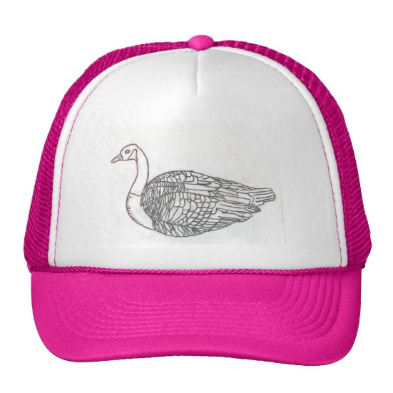 The Canadian Goose by Julia Hanna Trucker Hat