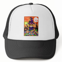 The candies spell hats
