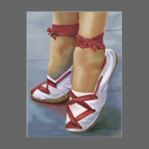 The canvas shoes postcards