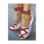 The canvas shoes postcard