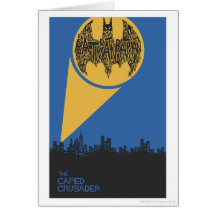 The Caped Crusader Greeting Cards