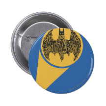 The Caped Crusader Pinback Button