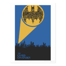 The Caped Crusader Postcards