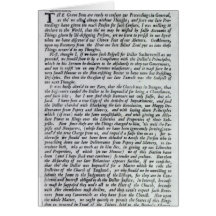 The Captain of the Mobs Declaration Card