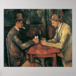 The Card Players by Paul Cézanne Poster