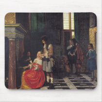 The Card Players, c.1663-65 Mousepads