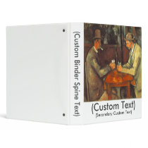 The Cardplayers Binders