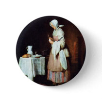 The Caring Maid By Chardin Jean-Baptiste Siméon (B Pin