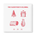 The Carnivore's Dilemma Magnet by ericar70 The Carnivore's Dilemma Magnet
