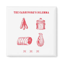 The Carnivore's Dilemma Magnet