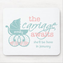 The Carriage Awaits Mousepad