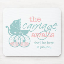 The Carriage Awaits Mousepad
