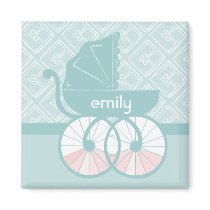 The Carriage Awaits v2 Fridge Magnet