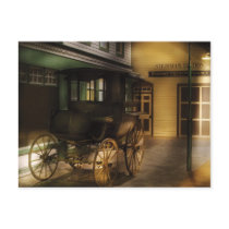 The carriage postcards