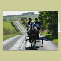 "The Carriage Ride" cards