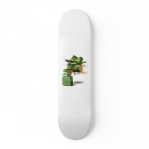 The Carrotinator skateboards