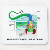 The Case For Intelligent Design (Flagellum) mousepads