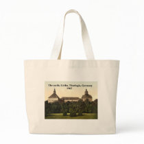The castle 1905, Gotha, Thuringia, Germany Canvas Bag