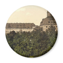 The castle 1905, Gotha, Thuringia, Germany Refrigerator Magnet