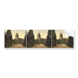 The castle, Detmold, Lippe, Germany rare Photochro Bumper Stickers