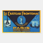 The Castle Frontenac (Paris - France) Stickers
