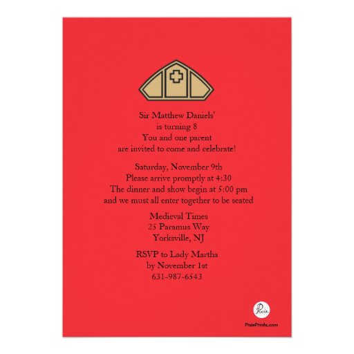 The Castle Invitation