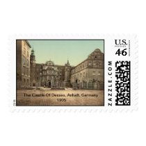 The Castle Of Dessau, Anhalt, Germany 1905 Postage Stamps