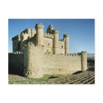 The castle postcard