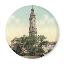The castle, Weimar, Thuringia, Germany Fridge Magnet