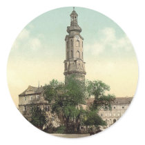 The castle, Weimar, Thuringia, Germany Sticker