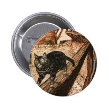 The Cat and Mouse in Partnership Button