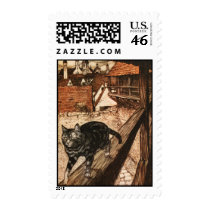 The Cat and Mouse in Partnership Postage Stamps