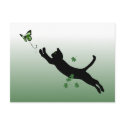 The Cat and the Butterfly postcards by pixelholic The Cat and the Butterfly postcards