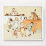The cat and the fiddle mouse pad