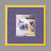 The Cat and the Firefly! Magnet