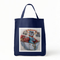 The Cat Chauffeur Tote Bags