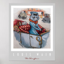 The Cat Chauffeur Print