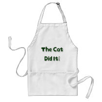 The Cat Did It! Apron