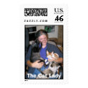 The Cat Lady postage by michanet The Cat Lady postage