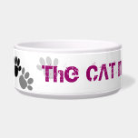 The CAT made me Do it !! Pet Bowl Dog Bowl