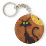 The cat of Halloween - Key Chains