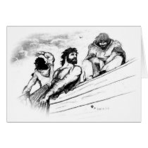 the catch 8x10 washed greyscale cards