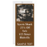 The Catcher Customized Rack Card